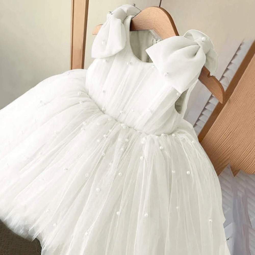 White Mommy and Me Dress